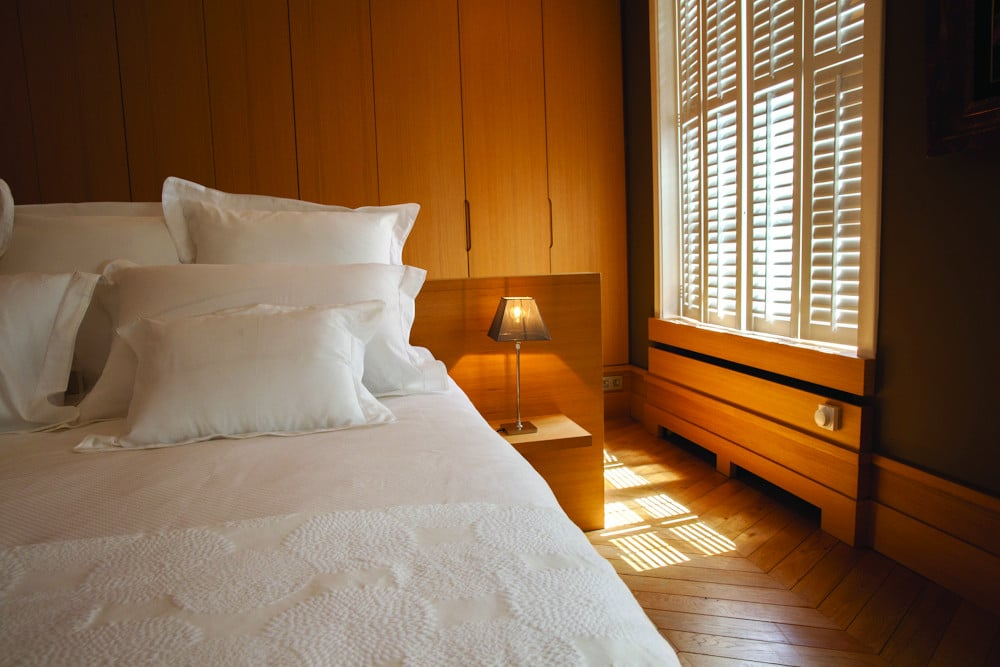 lit et stores ambiance imperiale